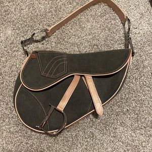 Dior vintage saddle bag